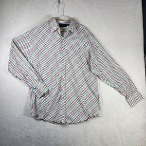 Southpole Signature Series XL Plaid Multicolor Long‎ Sleeve Shirt Men
